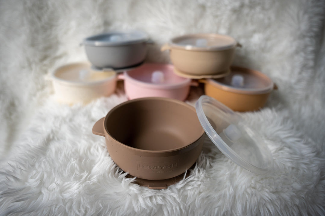 Silicone bowl and lid