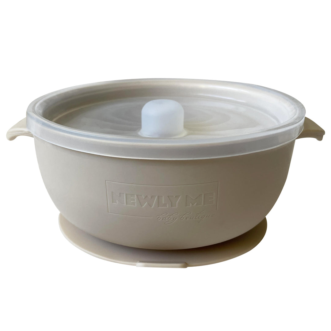 Silicone bowl and lid